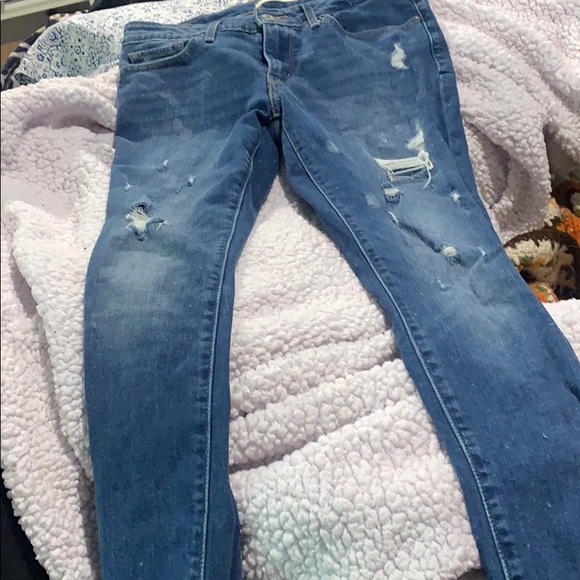 🍍LEVI 711 denim SKINNY Jeans🍍 - Picture 2 of 6